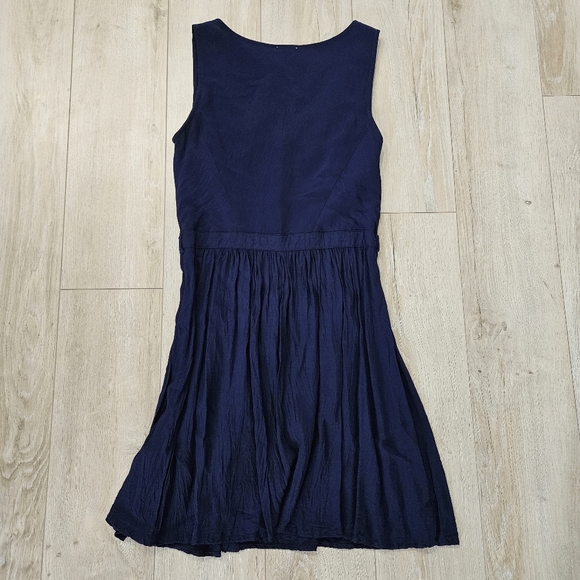 Dynamite Dress with Belt, Navy, Small - Picture 3 of 10